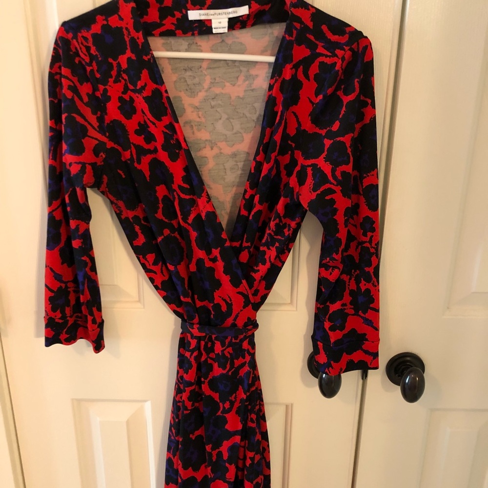 DvF wrap dress. Like new!